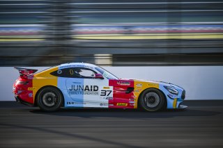 #37 Mercedes-AMG GT4 of Edward Killeen / Marc Miller, Dome Motorsport, GT4 America, Pro-Am, SRO America, Indianapolis Motor Speedway, Indianapolis, IN, Oct 16&ndash;19, 2025
 | Fred Hardy | www.FredHardyPhoto.com &copy;2025