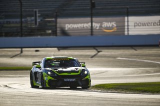 #47 Porsche 718 Cayman GT4 RS Clubsport of Matt Travis / Matheus Leist, NOLASPORT, GT4 America, Pro-Am, SRO America, Indianapolis Motor Speedway, Indianapolis, IN, Oct 16–19, 2025
 | Fred Hardy | www.FredHardyPhoto.com ©2025