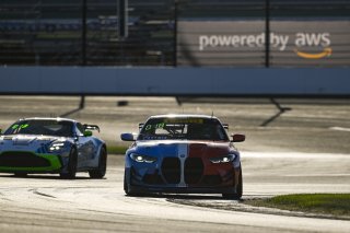 #17 BMW M4 GT4 (G82) of Lucas Catania / Joseph Catania, Rigid Speed Company, GT4 America, Am, SRO America, Indianapolis Motor Speedway, Indianapolis, IN, Oct 16–19, 2025
 | Fred Hardy | www.FredHardyPhoto.com ©2025