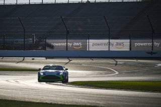 #39 Aston Martin Vantage AMR GT4 EVO of Max Hewitt / Luca Mars, van der Steur Racing, GT4 America, Silver, SRO America, Indianapolis Motor Speedway, Indianapolis, IN, Oct 16–19, 2025
 | Fred Hardy | www.FredHardyPhoto.com ©2025