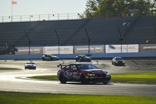 #82 BMW M4 GT4 (G82) EVO of James Walker Jr. / Tyler McQuarrie, BimmerWorld Racing, GT4 America, Pro-Am, SRO America, Indianapolis Motor Speedway, Indianapolis, IN, Oct 16–19, 2025
 | Fred Hardy | www.FredHardyPhoto.com ©2025