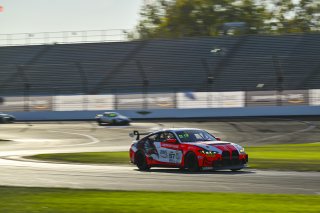 #97 BMW M4 GT4 (G82) EVO of Kenton Koch / Kevin Boehm, Random Vandals Racing, GT4 America, Silver, SRO America, Indianapolis Motor Speedway, Indianapolis, IN, Oct 16–19, 2025
 | Fred Hardy | www.FredHardyPhoto.com ©2025