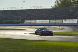 #68 Toyota Gazoo Racing GR Supra GT4 EVO2 of Tyler Gonzalez / Gresham Wagner, RAFA Racing Team, GT4 America, Silver, SRO America, Indianapolis Motor Speedway, Indianapolis, IN, Oct 16–19, 2025
 | Fred Hardy | www.FredHardyPhoto.com ©2025
