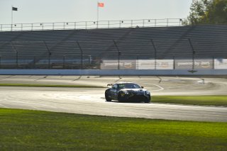 #26 Aston Martin Vantage AMR GT4 EVO of Hannah Grisham / Hannah Greenemeier, Heart of Racing Team, GT4 America, Silver, SRO America, Indianapolis Motor Speedway, Indianapolis, IN, Oct 16–19, 2025
 | Fred Hardy | www.FredHardyPhoto.com ©2025