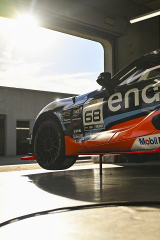 #68 Toyota Gazoo Racing GR Supra GT4 EVO2 of Tyler Gonzalez / Gresham Wagner, RAFA Racing Team, GT4 America, Silver, SRO America, Indianapolis Motor Speedway, Indianapolis, IN, Oct 16&ndash;19, 2025
 | Fred Hardy | www.FredHardyPhoto.com &copy;2025