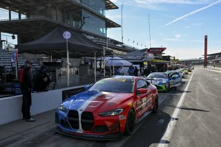 #17 BMW M4 GT4 (G82) of Lucas Catania / Joseph Catania, Rigid Speed Company, GT4 America, Am, SRO America, Indianapolis Motor Speedway, Indianapolis, IN, Oct 16–19, 2025
 | Fred Hardy | www.FredHardyPhoto.com ©2025