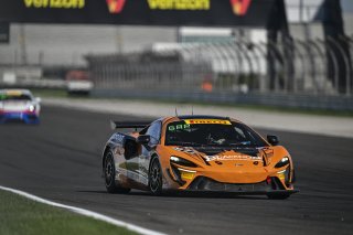 #33 McLaren Artura GT4 of Tony Gaples / Michael Cooper, Blackdog Racing, GT4 America, Pro-Am, SRO America, Indianapolis Motor Speedway, Indianapolis, IN, Oct 16–19, 2025
 | Fred Hardy | www.FredHardyPhoto.com ©2025