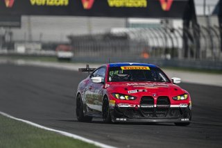 #82 BMW M4 GT4 (G82) EVO of James Walker Jr. / Tyler McQuarrie, BimmerWorld Racing, GT4 America, Pro-Am, SRO America, Indianapolis Motor Speedway, Indianapolis, IN, Oct 16–19, 2025
 | Fred Hardy | www.FredHardyPhoto.com ©2025