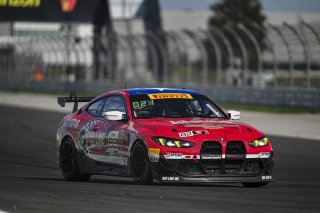 #82 BMW M4 GT4 (G82) EVO of James Walker Jr. / Tyler McQuarrie, BimmerWorld Racing, GT4 America, Pro-Am, SRO America, Indianapolis Motor Speedway, Indianapolis, IN, Oct 16–19, 2025
 | Fred Hardy | www.FredHardyPhoto.com ©2025