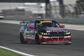 #36 BMW M4 GT4 (G82) EVO of James Clay / Charlie Postins, BimmerWorld Racing, GT4 America, Am, SRO America, Indianapolis Motor Speedway, Indianapolis, IN, Oct 16–19, 2025
 | Fred Hardy | www.FredHardyPhoto.com ©2025