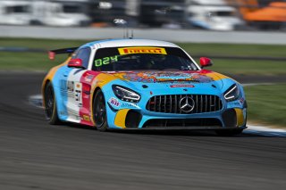 #37 Mercedes-AMG GT4 of Edward Killeen / Marc Miller, Dome Motorsport, GT4 America, Pro-Am, SRO America, Indianapolis Motor Speedway, Indianapolis, IN, Oct 16–19, 2025
 | Fred Hardy | www.FredHardyPhoto.com ©2025