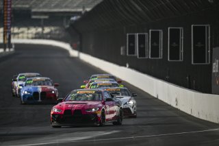 #07 BMW M4 GT4 (G82) of Alex Garcia / Michael Garcia, Skip Barber Racing, GT4 America, Am, SRO America, Indianapolis Motor Speedway, Indianapolis, IN, Oct 16–19, 2025
 | Fred Hardy | www.FredHardyPhoto.com ©2025