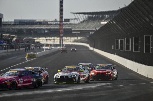 #52 BMW M4 GT4 (G82) EVO of Gafurov Muzaffar / Ross Poole, Auto Technic Racing, GT4 America, Am, SRO America, Indianapolis Motor Speedway, Indianapolis, IN, Oct 16–19, 2025
 | Fred Hardy | www.FredHardyPhoto.com ©2025