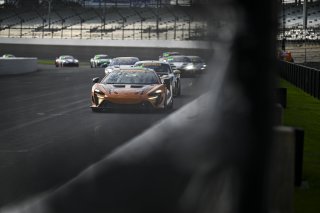 #33 McLaren Artura GT4 of Tony Gaples / Michael Cooper, Blackdog Racing, GT4 America, Pro-Am, SRO America, Indianapolis Motor Speedway, Indianapolis, IN, Oct 16–19, 2025
 | Fred Hardy | www.FredHardyPhoto.com ©2025