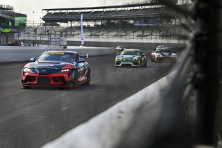 #68 Toyota Gazoo Racing GR Supra GT4 EVO2 of Tyler Gonzalez / Gresham Wagner, RAFA Racing Team, GT4 America, Silver, SRO America, Indianapolis Motor Speedway, Indianapolis, IN, Oct 16&ndash;19, 2025
 | Fred Hardy | www.FredHardyPhoto.com &copy;2025