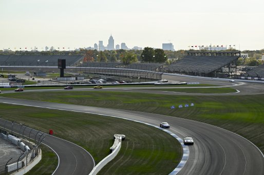 #26 Aston Martin Vantage AMR GT4 EVO of Hannah Grisham / Hannah Greenemeier, Heart of Racing Team, GT4 America, Silver, SRO America, Indianapolis Motor Speedway, Indianapolis, IN, Oct 16–19, 2025
 | Fred Hardy | www.FredHardyPhoto.com ©2025