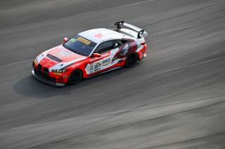 #97 BMW M4 GT4 (G82) EVO of Kenton Koch / Kevin Boehm, Random Vandals Racing, GT4 America, Silver, SRO America, Indianapolis Motor Speedway, Indianapolis, IN, Oct 16–19, 2025
 | Fred Hardy | www.FredHardyPhoto.com ©2025