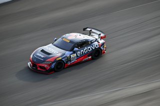 #68 Toyota Gazoo Racing GR Supra GT4 EVO2 of Tyler Gonzalez / Gresham Wagner, RAFA Racing Team, GT4 America, Silver, SRO America, Indianapolis Motor Speedway, Indianapolis, IN, Oct 16&ndash;19, 2025
 | Fred Hardy | www.FredHardyPhoto.com &copy;2025