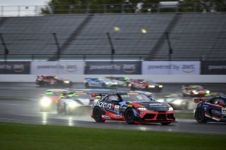 #68 Toyota Gazoo Racing GR Supra GT4 EVO2 of Tyler Gonzalez / Gresham Wagner, RAFA Racing Team, GT4 America, Silver, SRO America, Indianapolis Motor Speedway, Indianapolis, IN, Oct 16&ndash;19, 2025
 | Fred Hardy | www.FredHardyPhoto.com &copy;2025