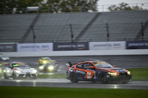 #94 BMW M4 GT4 (G82) EVO of Sam Craven / Josh Green, Random Vandals Racing, GT4 America, Pro-Am, SRO America, Indianapolis Motor Speedway, Indianapolis, IN, Oct 16–19, 2025
 | Fred Hardy | www.FredHardyPhoto.com ©2025