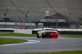 #9 Porsche 718 Cayman GT4 RS Clubsport of Dan Sibille / Loek Hartog, ACI Motorsports, GT4 America, Pro-Am, SRO America, Indianapolis Motor Speedway, Indianapolis, IN, Oct 16–19, 2025
 | Fred Hardy | www.FredHardyPhoto.com ©2025
