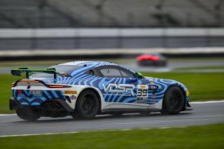 #39 Aston Martin Vantage AMR GT4 EVO of Max Hewitt / Luca Mars, van der Steur Racing, GT4 America, Silver, SRO America, Indianapolis Motor Speedway, Indianapolis, IN, Oct 16–19, 2025
 | Fred Hardy | www.FredHardyPhoto.com ©2025