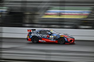 #68 Toyota Gazoo Racing GR Supra GT4 EVO2 of Tyler Gonzalez / Gresham Wagner, RAFA Racing Team, GT4 America, Silver, SRO America, Indianapolis Motor Speedway, Indianapolis, IN, Oct 16&ndash;19, 2025
 | Fred Hardy | www.FredHardyPhoto.com &copy;2025