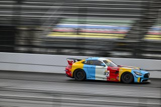 #37 Mercedes-AMG GT4 of Edward Killeen / Marc Miller, Dome Motorsport, GT4 America, Pro-Am, SRO America, Indianapolis Motor Speedway, Indianapolis, IN, Oct 16&ndash;19, 2025
 | Fred Hardy | www.FredHardyPhoto.com &copy;2025
