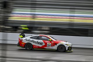 #52 BMW M4 GT4 (G82) EVO of Gafurov Muzaffar / Ross Poole, Auto Technic Racing, GT4 America, Am, SRO America, Indianapolis Motor Speedway, Indianapolis, IN, Oct 16–19, 2025
 | Fred Hardy | www.FredHardyPhoto.com ©2025