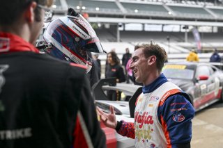 #12 Porsche 718 Cayman GT4 RS Clubsport of Eric Filgueiras / Spencer Pumpelly, Riley Technologies, GT4 America, Silver, SRO America, Indianapolis Motor Speedway, Indianapolis, IN, Oct 16–19, 2025
 | Fred Hardy | www.FredHardyPhoto.com ©2025