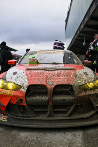 #97 BMW M4 GT4 (G82) EVO of Kenton Koch / Kevin Boehm, Random Vandals Racing, GT4 America, Silver, SRO America, Indianapolis Motor Speedway, Indianapolis, IN, Oct 16–19, 2025
 | Fred Hardy | www.FredHardyPhoto.com ©2025