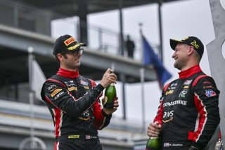 #97 BMW M4 GT4 (G82) EVO of Kenton Koch / Kevin Boehm, Random Vandals Racing, GT4 America, Silver, SRO America, Indianapolis Motor Speedway, Indianapolis, IN, Oct 16–19, 2025
 | Fred Hardy | www.FredHardyPhoto.com ©2025