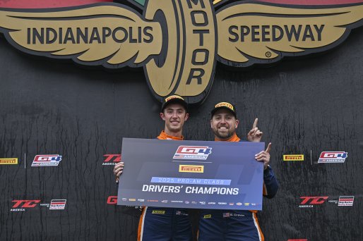 #94 BMW M4 GT4 (G82) EVO of Sam Craven / Josh Green, Random Vandals Racing, GT4 America, Pro-Am, SRO America, Indianapolis Motor Speedway, Indianapolis, IN, Oct 16–19, 2025
 | Fred Hardy | www.FredHardyPhoto.com ©2025