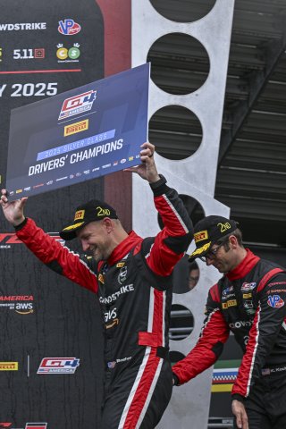 #97 BMW M4 GT4 (G82) EVO of Kenton Koch / Kevin Boehm, Random Vandals Racing, GT4 America, Silver, SRO America, Indianapolis Motor Speedway, Indianapolis, IN, Oct 16–19, 2025
 | Fred Hardy | www.FredHardyPhoto.com ©2025