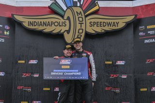 #36 BMW M4 GT4 (G82) EVO of James Clay / Charlie Postins, BimmerWorld Racing, GT4 America, Am, SRO America, Indianapolis Motor Speedway, Indianapolis, IN, Oct 16–19, 2025
 | Fred Hardy | www.FredHardyPhoto.com ©2025