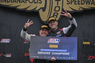 #36 BMW M4 GT4 (G82) EVO of James Clay / Charlie Postins, BimmerWorld Racing, GT4 America, Am, SRO America, Indianapolis Motor Speedway, Indianapolis, IN, Oct 16–19, 2025
 | Fred Hardy | www.FredHardyPhoto.com ©2025