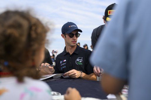 #98 BMW M4 GT4 (G82) EVO of Paul Sparta / Darius Trinka, Random Vandals Racing, GT4 America, Am, SRO America, Indianapolis Motor Speedway, Indianapolis, IN, Oct 16–19, 2025
 | Fred Hardy | www.FredHardyPhoto.com ©2025