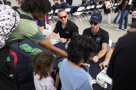 #94 BMW M4 GT4 (G82) EVO of Sam Craven / Josh Green, Random Vandals Racing, GT4 America, Pro-Am, SRO America, Indianapolis Motor Speedway, Indianapolis, IN, Oct 16–19, 2025
 | Fred Hardy | www.FredHardyPhoto.com ©2025