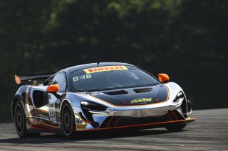 #131 McLaren Artura GT4 of Austin Jurs and Jonathan Neudorf, Advance Motorsports, GT4 America, Silver, SRO America, Road Atlanta, Braselton, GA, June 12 - 14, 2026
 | Fred Hardy | www.echoandorigin.studio &copy;2026
