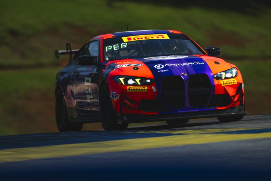 #90 BMW M4 GT4 (G82) EVO of Jonathan Perichon and Gregory Liefooghe, Stephen Cameron Racing, GT4 America, Pro-Am, SRO America, Road Atlanta, Braselton, GA, June 12 - 14, 2026
