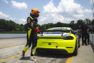 #47 Porsche 718 Cayman GT4 RS Clubsport of Matt Travis and Matheus Leist, NOLASPORT, GT4 America, Pro-Am, SRO America, Road Atlanta, Braselton, GA, June 12 - 14, 2026
 | Fred Hardy | www.echoandorigin.studio &copy;2026