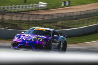 #24 Porsche 718 Cayman GT4 RS Clubsport of Loni Unser and Ashley Freiberg, Kellymoss, GT4 America, Silver, SRO America, Road Atlanta, Braselton, GA, June 12 - 14, 2026
 | Fred Hardy | www.echoandorigin.studio &copy;2026