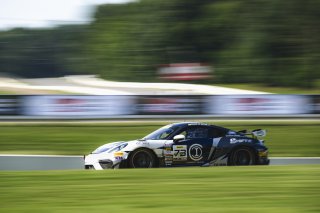 #73 Porsche 718 Cayman GT4 RS Clubsport of Erika Hoffmann and Paul Bocuse, Kellymoss, GT4 America, Silver, SRO America, Road Atlanta, Braselton, GA, June 12 - 14, 2026
 | Fred Hardy | www.echoandorigin.studio &copy;2026