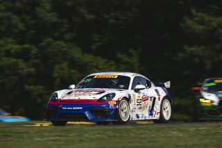 #52 Porsche 718 Cayman GT4 RS Clubsport of Tom Kopczynski and Eric Filgueiras, Kellymoss, GT4 America, Pro-Am, SRO America, Road Atlanta, Braselton, GA, June 12 - 14, 2026
 | Fred Hardy | www.echoandorigin.studio &copy;2026