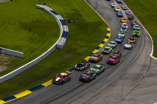Race 1 Start, #028 Porsche 718 Cayman GT4 RS Clubsport of Spencer Pumpelly and Luca Mars, RS1, GT4 America, Silver, SRO America, Road Atlanta, Braselton, GA, June 12 - 14, 2026
 | Fabian Lagunas | www.lagunasphotography.com | 2026