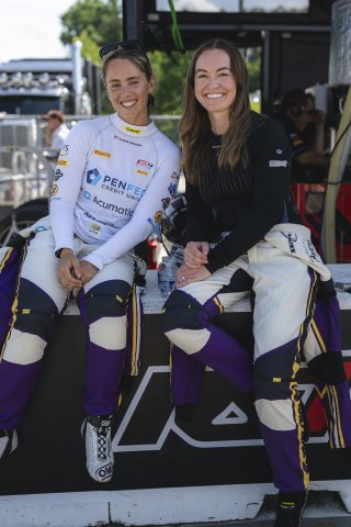 #24 Porsche 718 Cayman GT4 RS Clubsport of Loni Unser and Ashley Freiberg, Kellymoss, GT4 America, Silver, SRO America, Road Atlanta, Braselton, GA, June 12 - 14, 2026
 | Fred Hardy | www.echoandorigin.studio &copy;2026