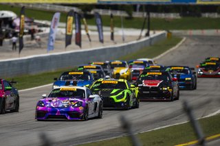 #24 Porsche 718 Cayman GT4 RS Clubsport of Loni Unser and Ashley Freiberg, Kellymoss, GT4 America, Silver, SRO America, Road Atlanta, Braselton, GA, June 12 - 14, 2026
 | Fred Hardy | www.echoandorigin.studio &copy;2026