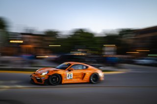 Welcome Parade - GT World Challenge America, SRO America, #25 Porsche 718 Cayman GT4 RS Clubsport of Damir Hot and Ryan Yardley, ACI Motorsports, GT4 America, Pro-Am, Road America, Elkhart Lake, WI, Aug 27 - 30, 2026
 | Fred Hardy | Echo & Origin | www.echoandorigin.studio &copy;2026
