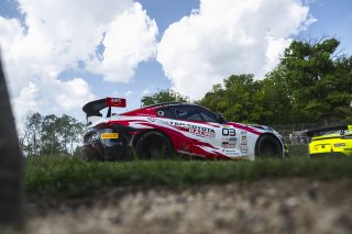 #03 Toyota Gazoo Racing GR Supra GT4 EVO2 of Karl Forman and Ryan Eversley, Precision Racing LA, GT4 America, Pro-Am, SRO America, Road America, Elkhart Lake, WI, Aug 27 - 30, 2026
 | Fred Hardy | Echo & Origin | www.echoandorigin.studio &copy;2026