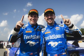 #30 Ford Mustang GT4 (S650) of Frankie Muniz and Tyler Stone, TechSport Racing, GT4 America, Am, SRO America, Road America, Elkhart Lake, WI, Aug 27 - 30, 2026
 | Fred Hardy | Echo & Origin | www.echoandorigin.studio &copy;2026